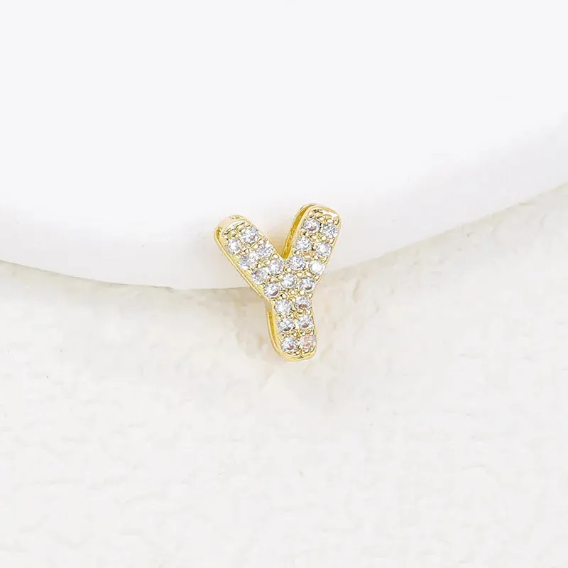 KMVEXO Initial Charm A-Z Pendant Necklace for Men Women