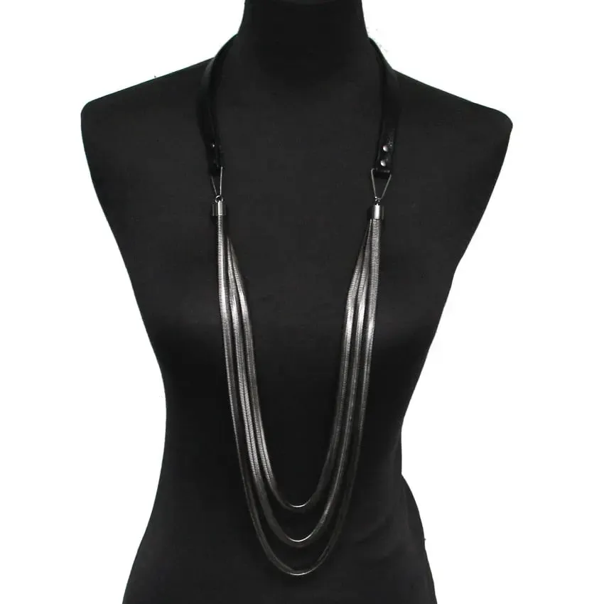 Kora Multi layers Leather Necklaces