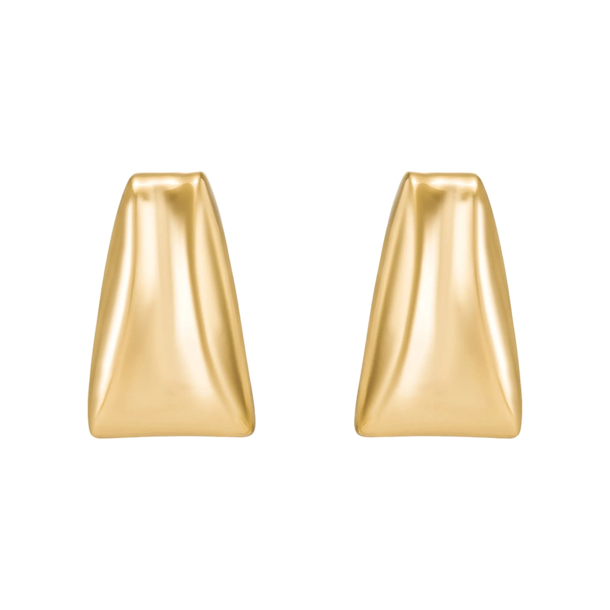 Mod   Jo - Uma Statement Earrings - Gold Plate