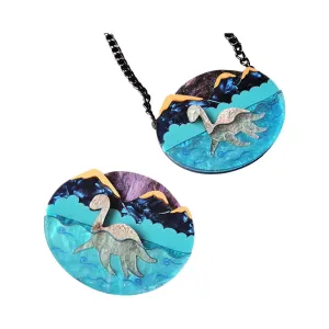 Nessie At Night Necklace by Cherryloco Jewellery