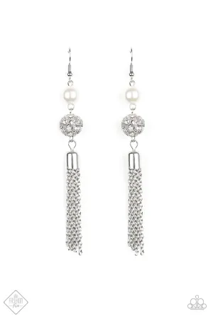 Paparazzi Earring ~ Going DIOR to DIOR - White