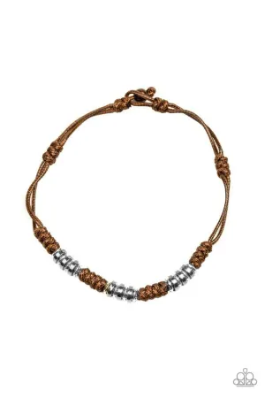 Paparazzi Necklace ~ Lets Take A Ride - Brown