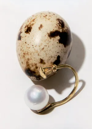 Paper Moon Ring -South Sea pearl