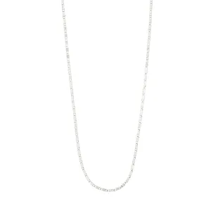 PARISA flat link chain necklace silver-plated