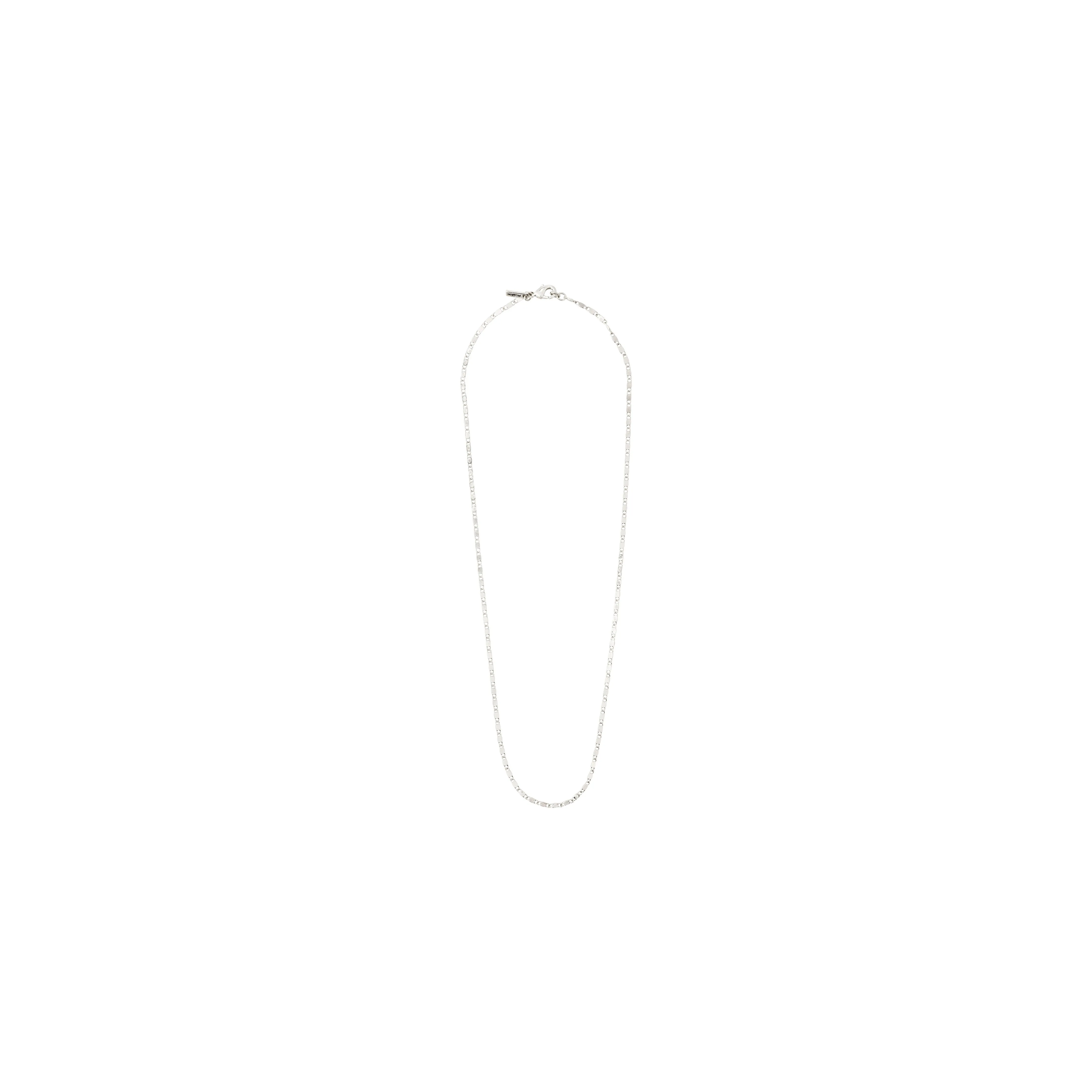 PARISA flat link chain necklace silver-plated