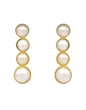 Pearl Quad Earrings