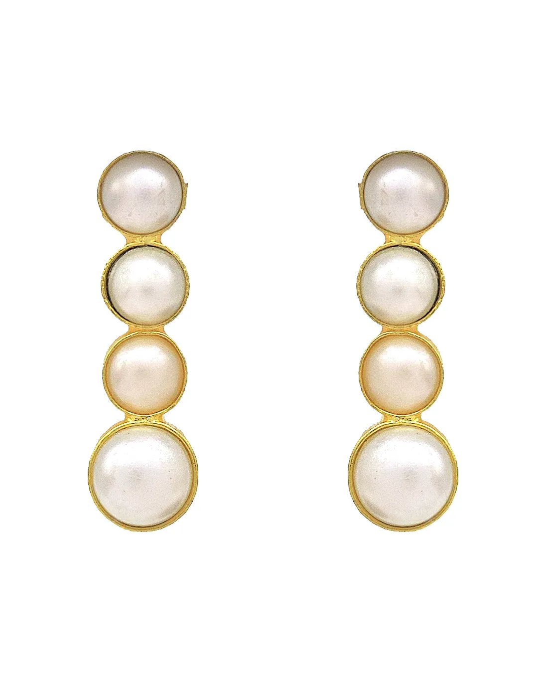 Pearl Quad Earrings