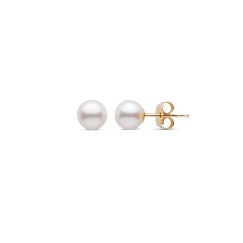 Pearl Studs  | 14k Gold
