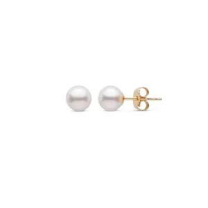 Pearl Studs  | 14k Gold