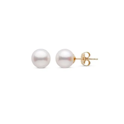 Pearl Studs  | 14k Gold