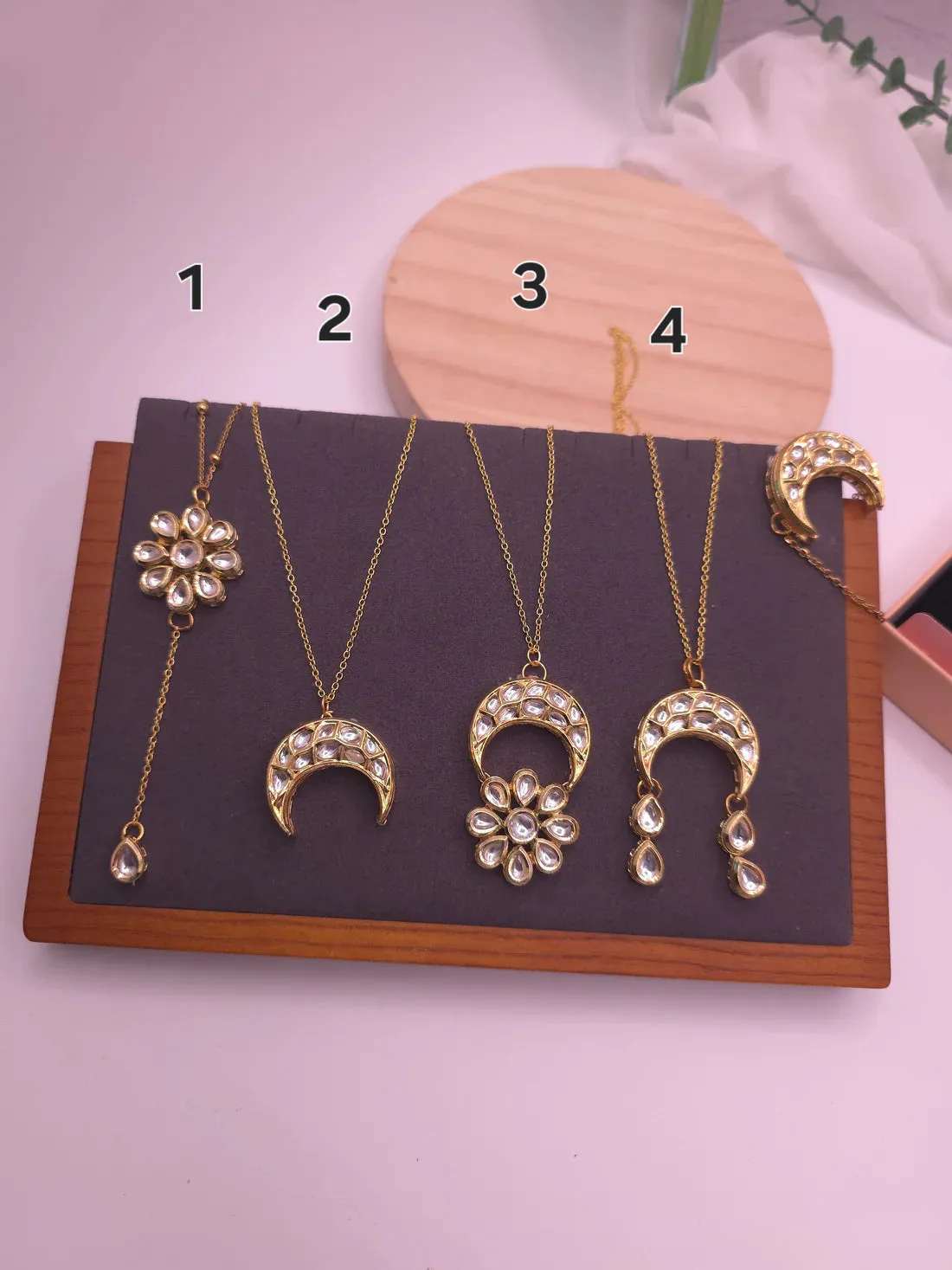 Polki Pendant Sets