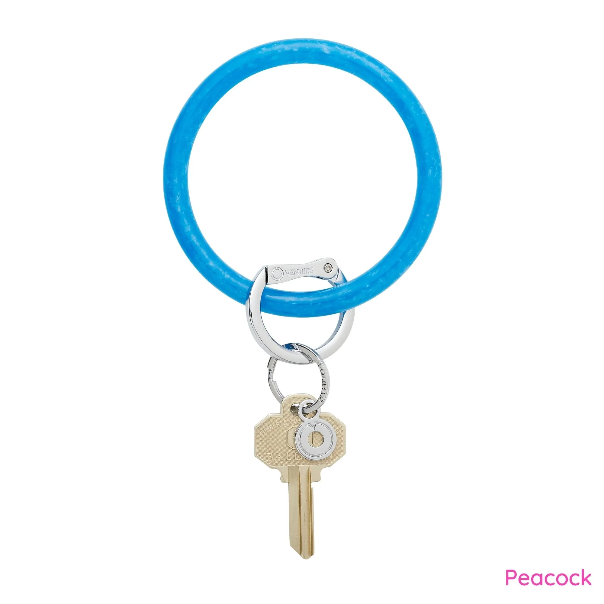 Resin Big O Key Ring