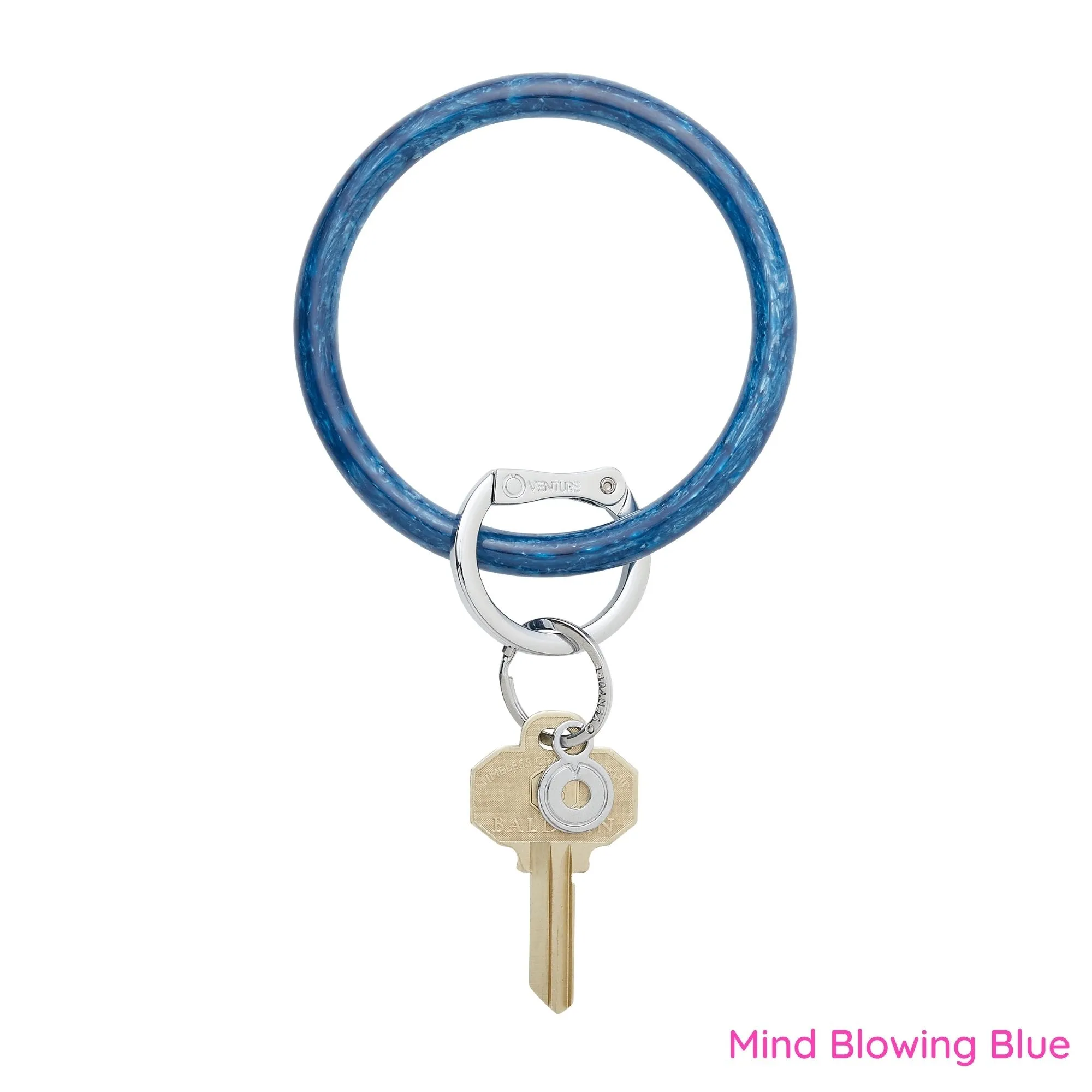 Resin Big O Key Ring