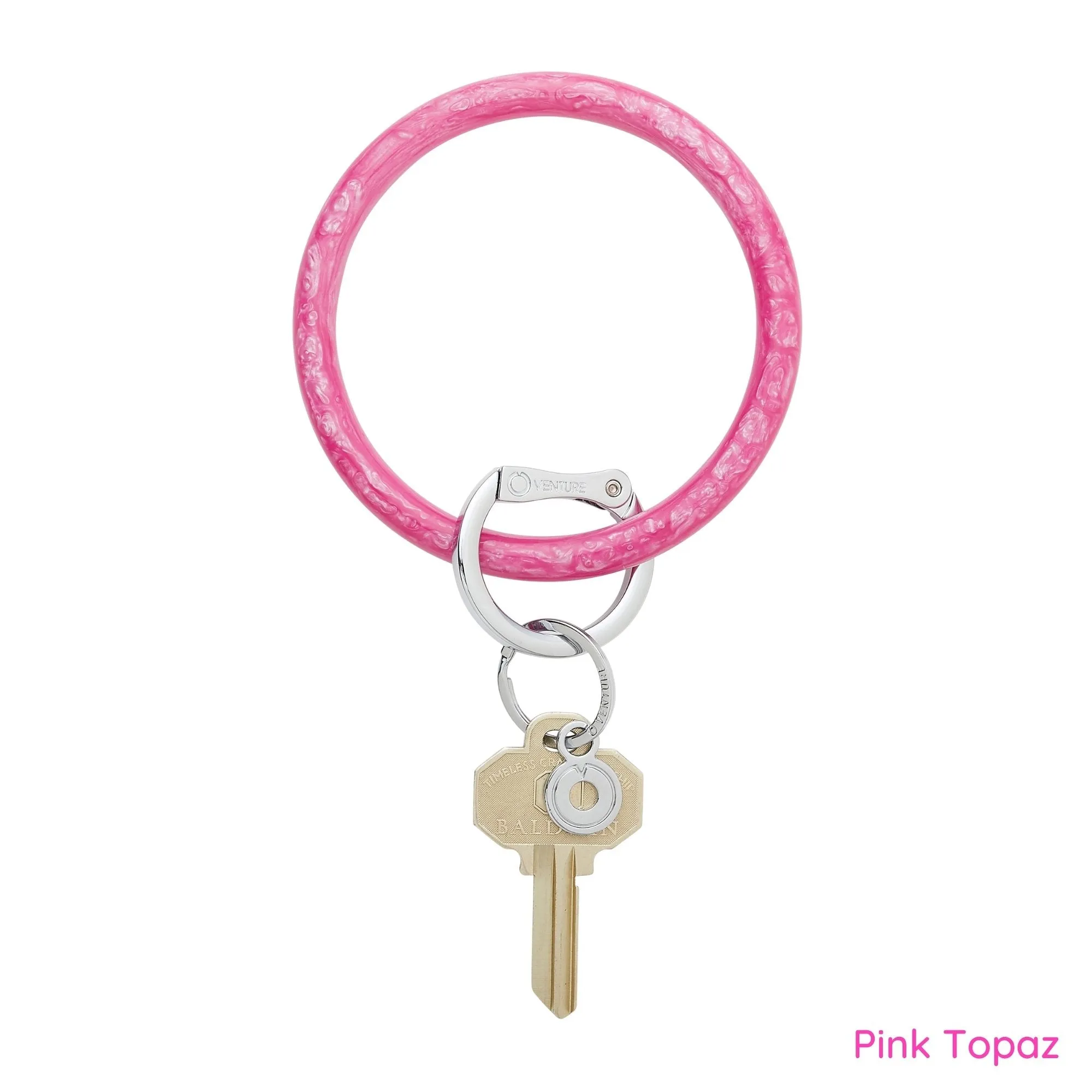 Resin Big O Key Ring