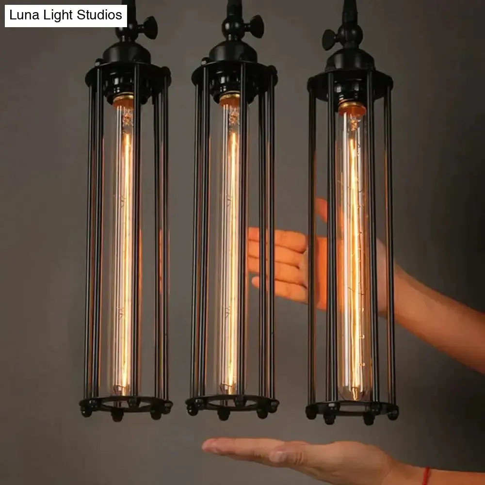 Retro Vintage Pendant Lights Steam Punk Industrial Style Single Head Use Edison Light Bulb Hanglamp Luminaria Pendant Lamp