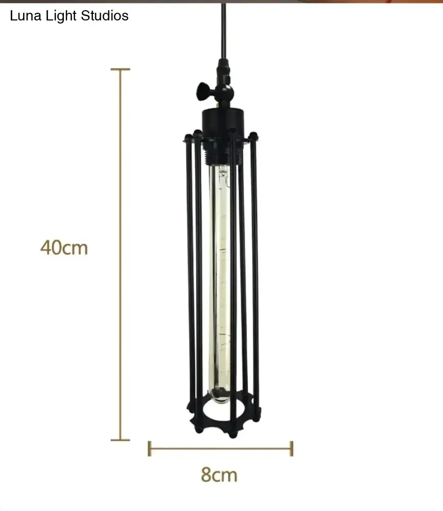 Retro Vintage Pendant Lights Steam Punk Industrial Style Single Head Use Edison Light Bulb Hanglamp Luminaria Pendant Lamp