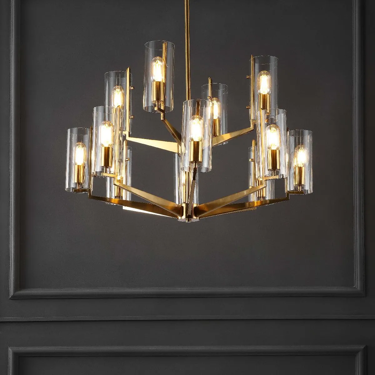 Safavieh Couture Jennica Glass Chandelier, CTL1008