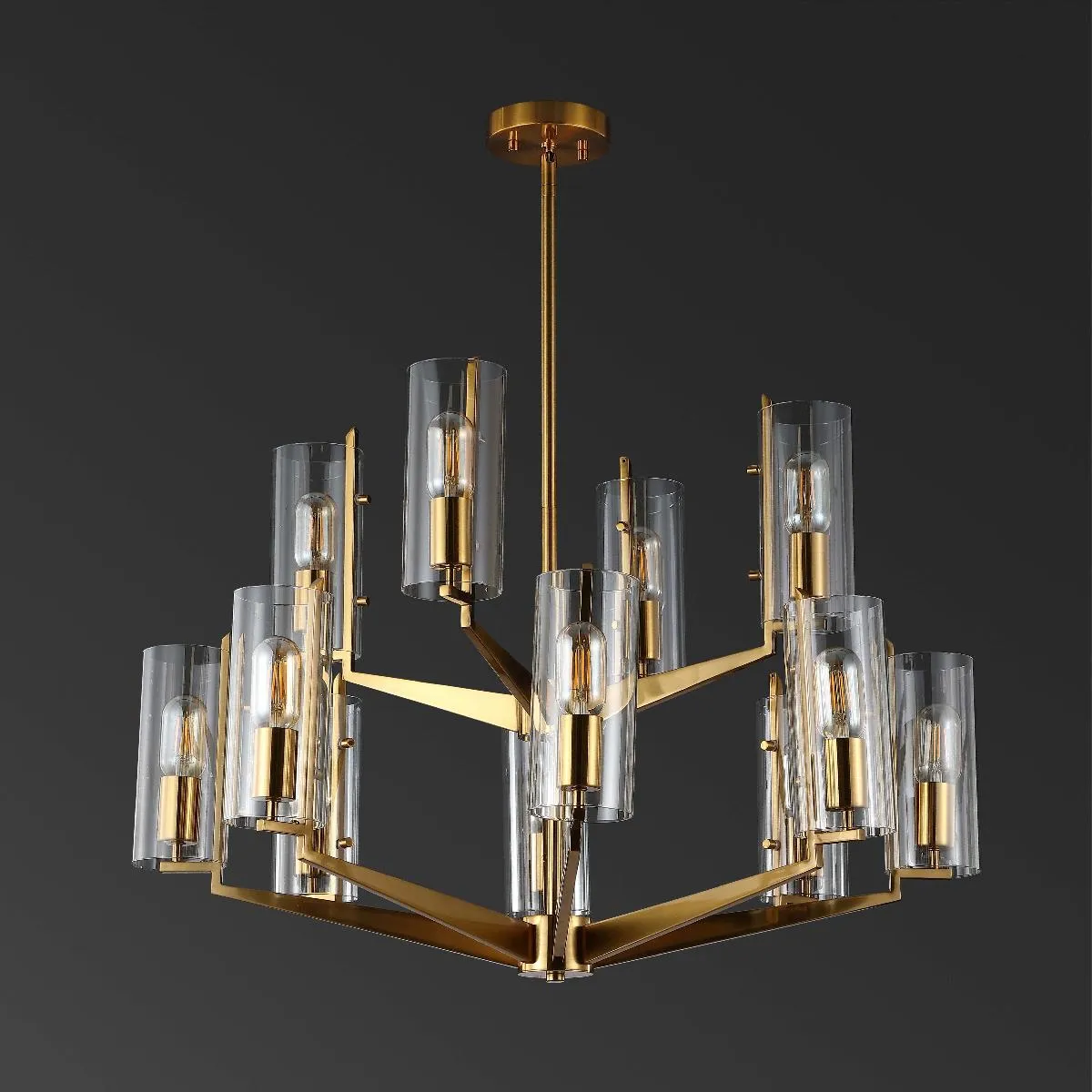 Safavieh Couture Jennica Glass Chandelier, CTL1008