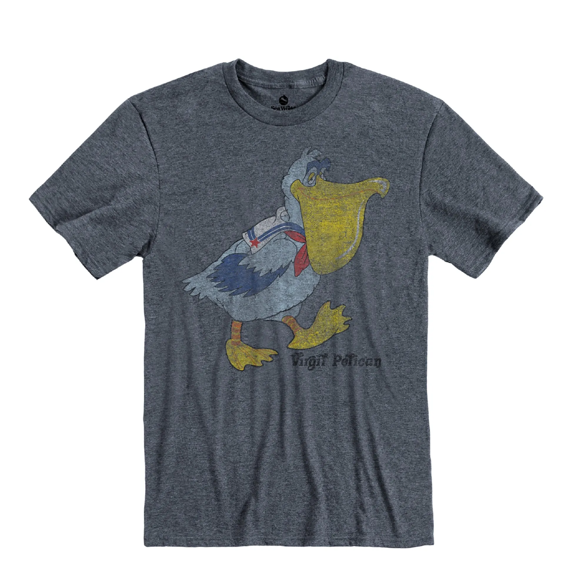 SeaWorld Retro Virgil Pelican Adult Tee