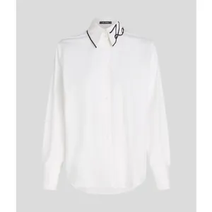 SIGNATURE COLLAR POPLIN SHIRT
