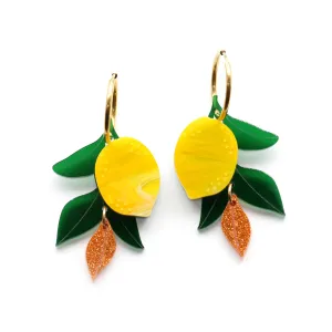Statement Hoop Earrings - Lemonia