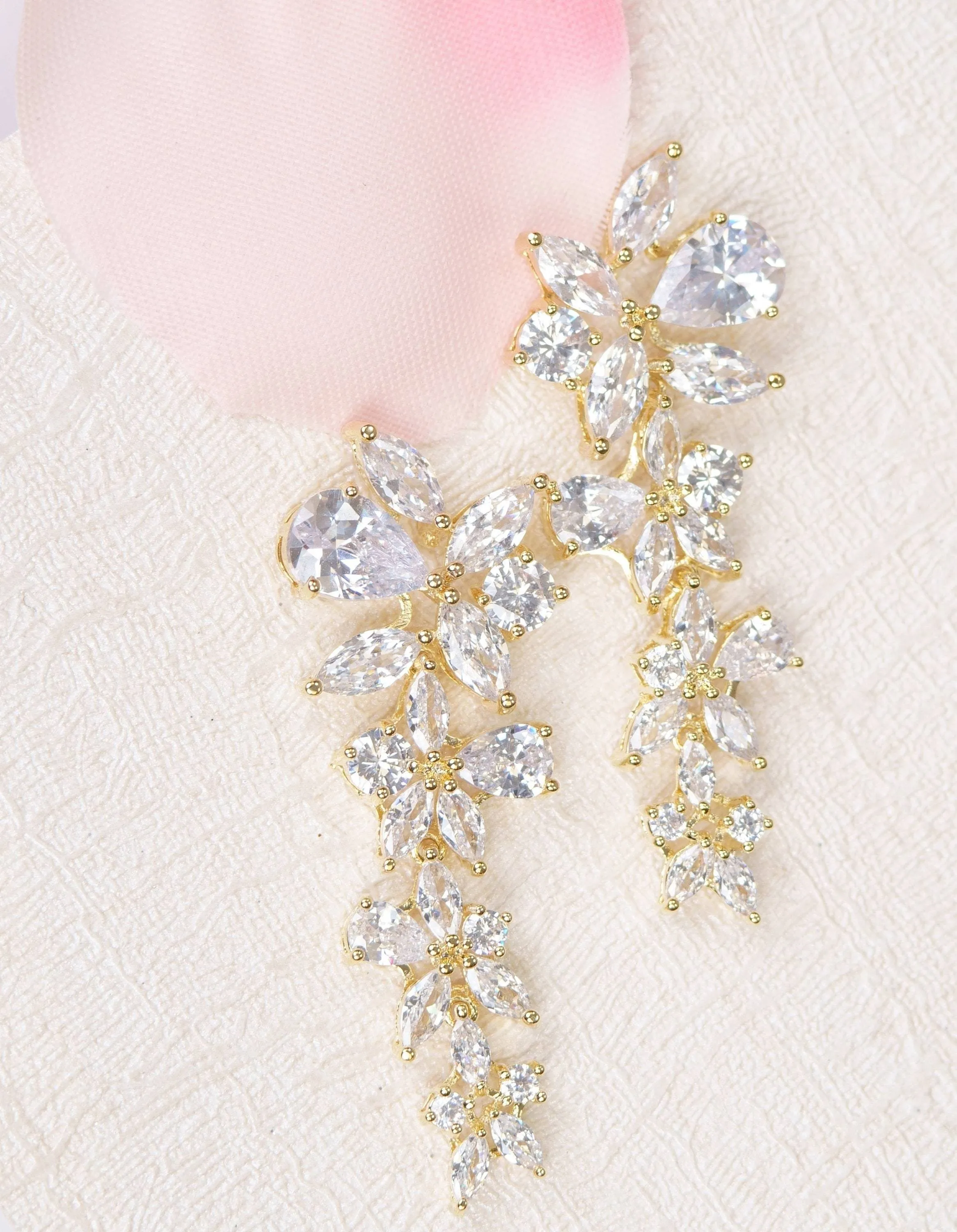Statement Wedding Earrings -Christine