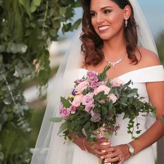 Statement Wedding Earrings -Christine