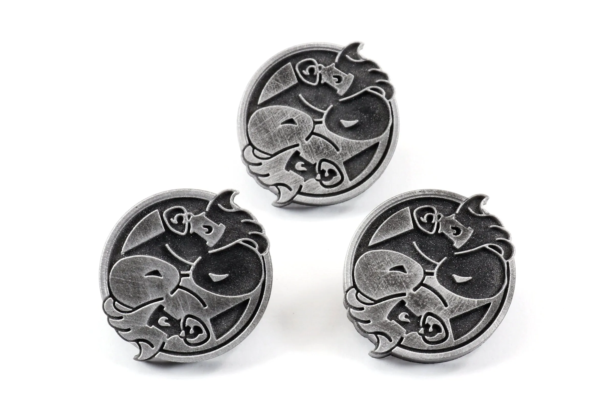 Tonberry Yin & Yang Pin - Final Fantasy