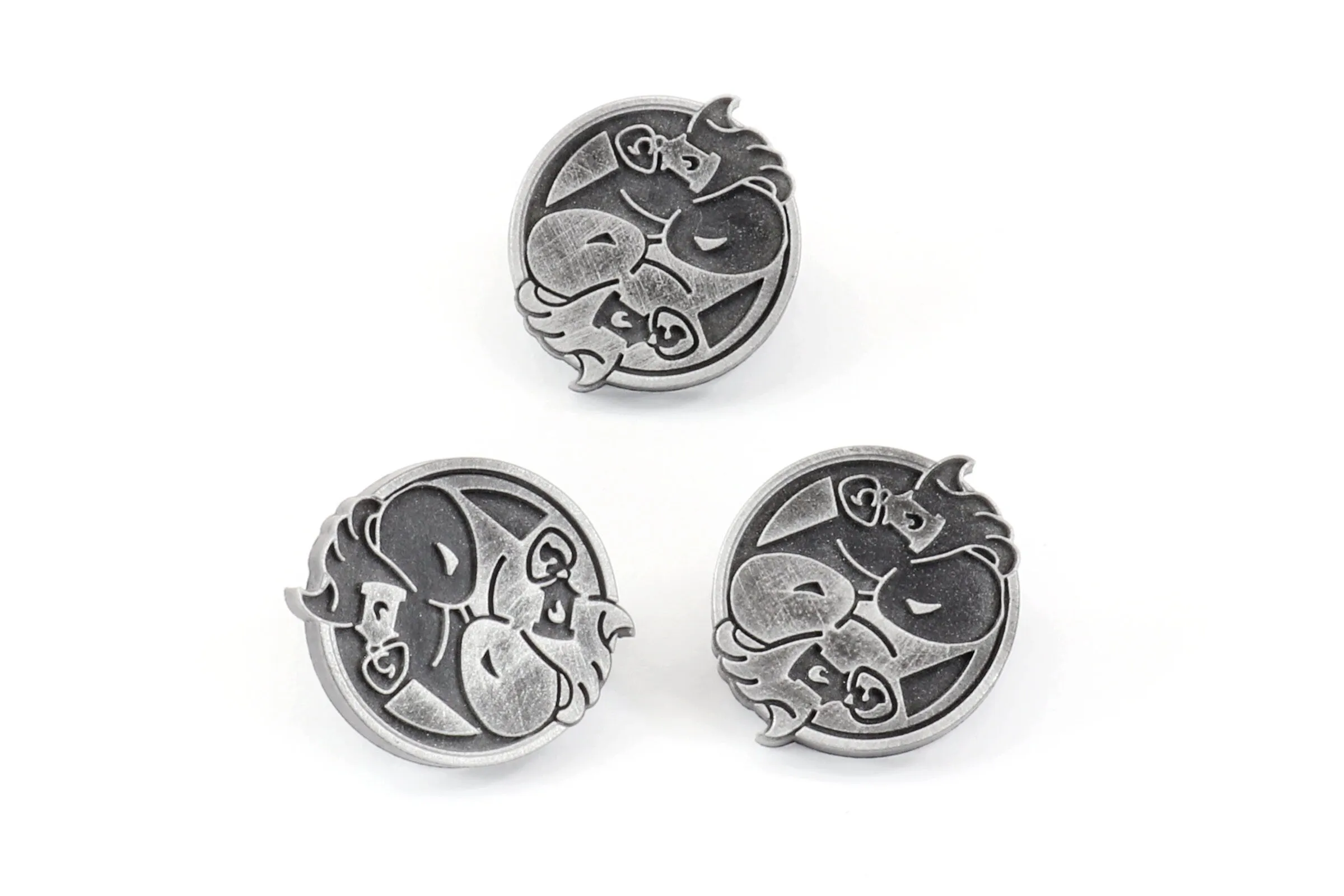 Tonberry Yin & Yang Pin - Final Fantasy