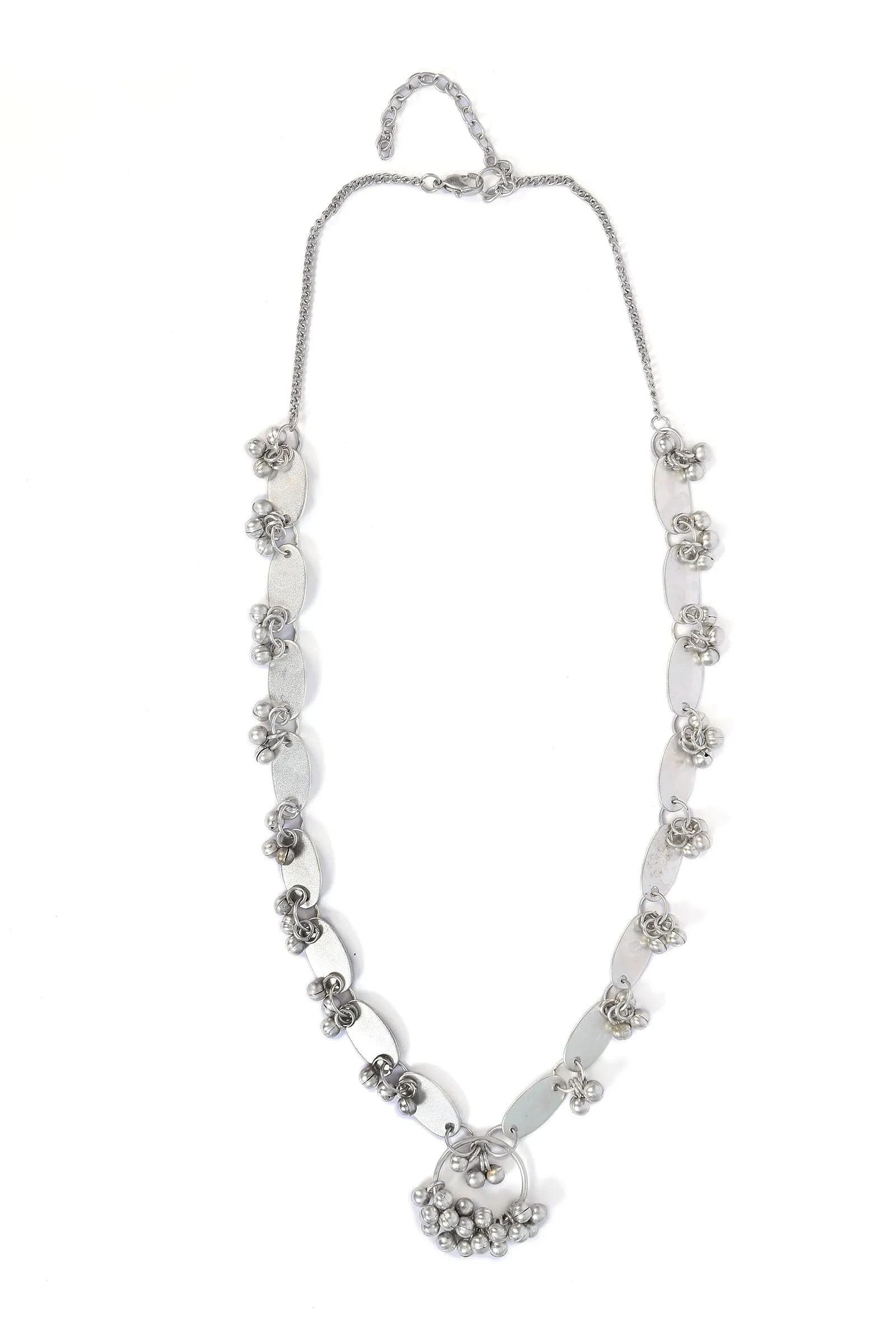 Trisha Silver Tribal Necklace