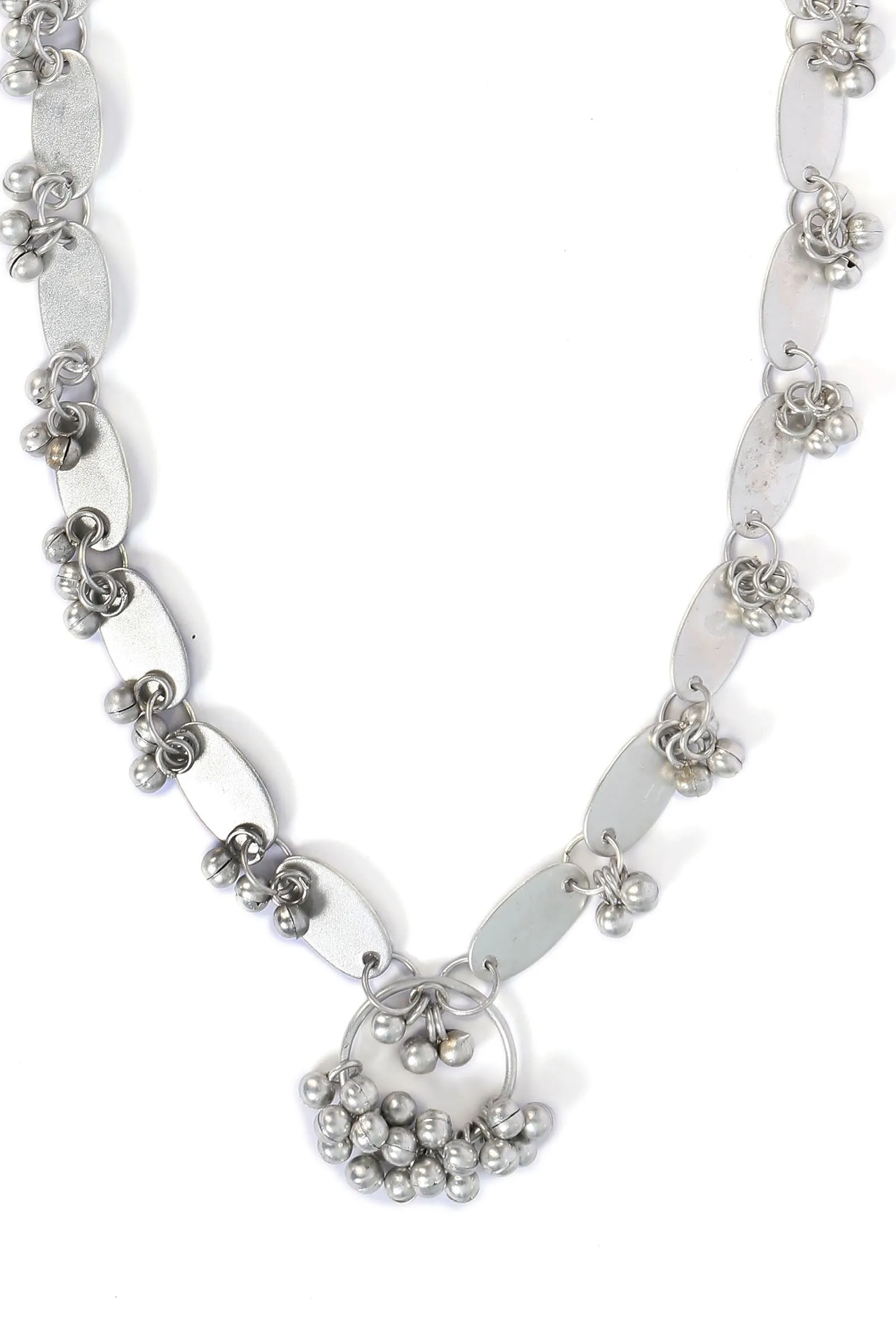 Trisha Silver Tribal Necklace