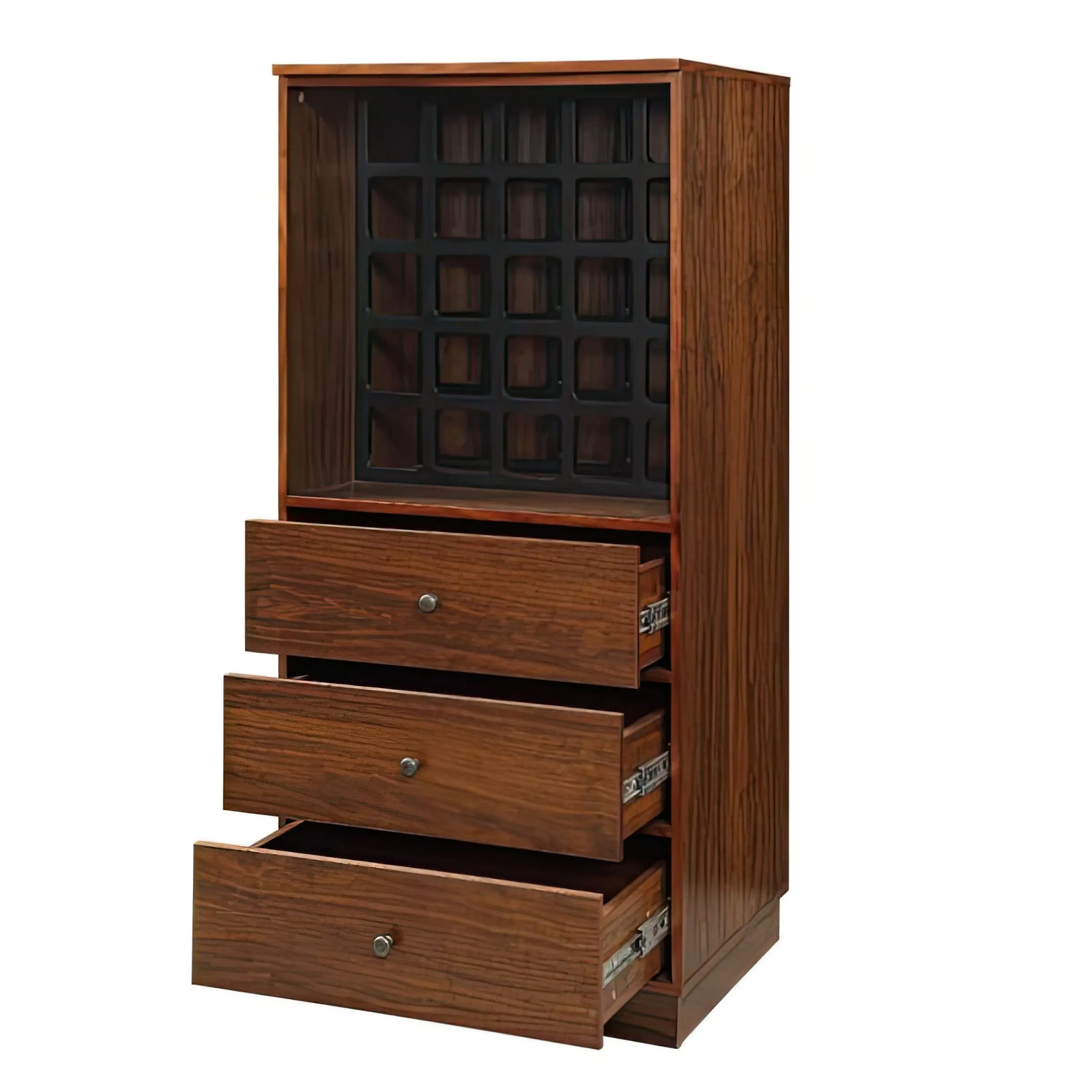 Wiesta Walnut Wine Cabinet